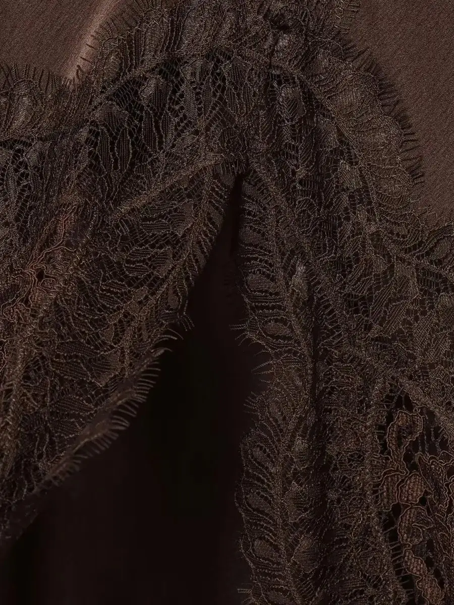 jupe marron chic au quotidien