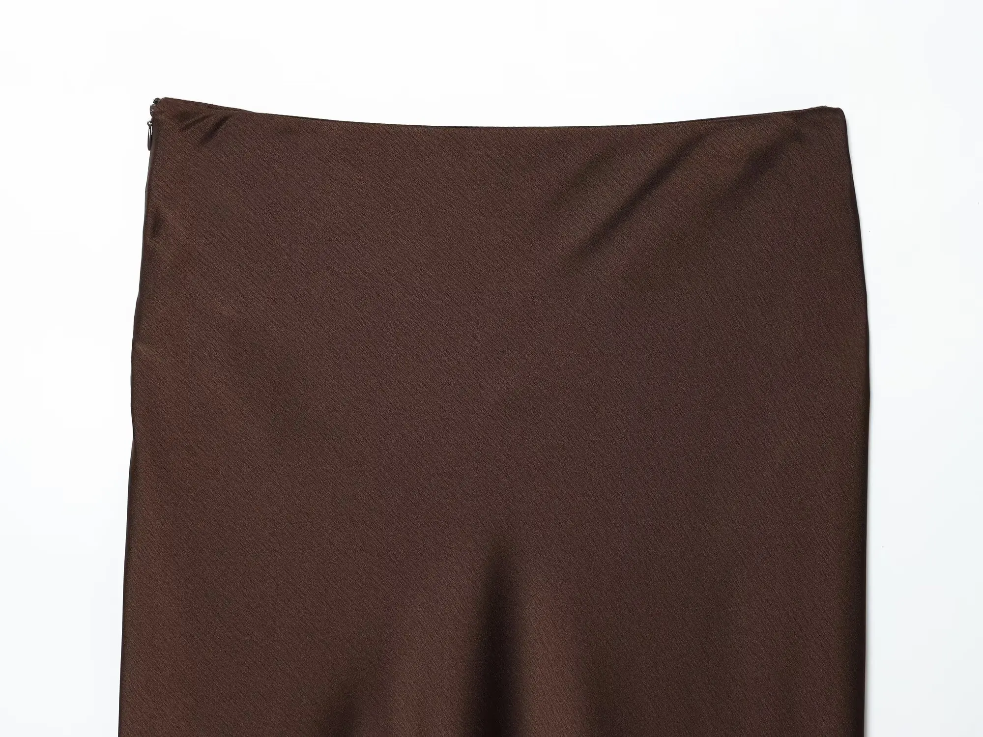 jupe marron unie pour femmes